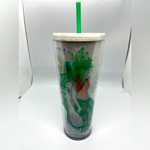 NWT Starbucks’s Holiday 2022 Mint Pearl White Mermaid Tumbler